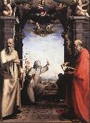 BECCAFUMI, Domenico Stigmatization of St Catherine of Siena oil painting